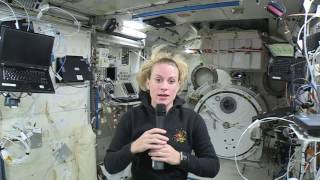 NASA Astronaut Kate Rubins Talks About Microbes