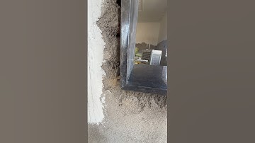 Perfect angle cutting | granite window frame installation #granitewindowframe #mydreamhouse01