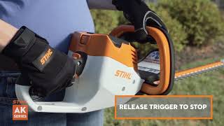 stihl cordless hedge trimmer hsa 56