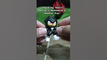 Thumbnail of Unboxing New Sonic Movie 3 Shadow McDonald's Toy! #mcdonalds #sonic3 #shadow #planetstuart #toy #new