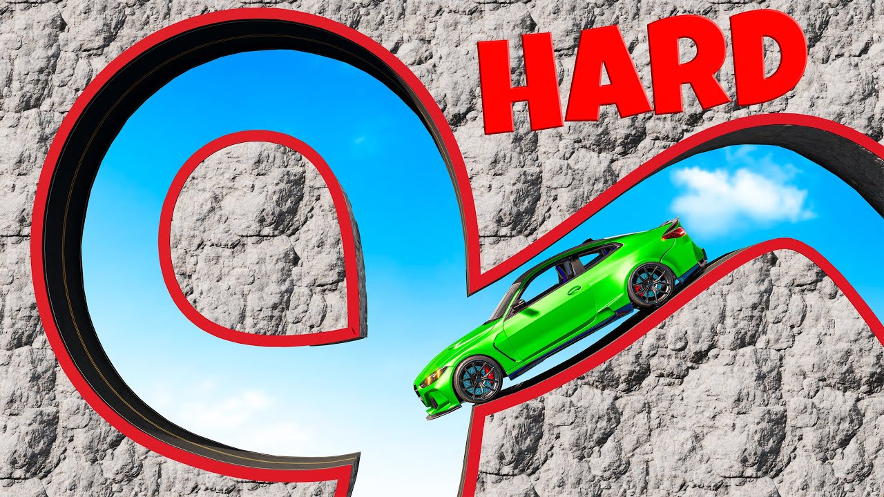 ❄️ BEAMNG ALE MAPA JEST 2D!? | BeamNG Drive |