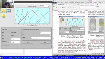 simulasi logika fuzzy menggunakan matlab