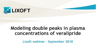 Modeling double peaks in plasma concentrations of veralipride screenshot 5