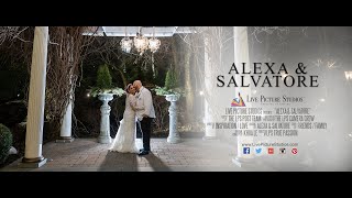 Alexa and Salvatore Wedding Highlight at Nanina’s In the Park, NJ