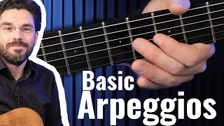 Basic Guitar Arpeggio Lesson