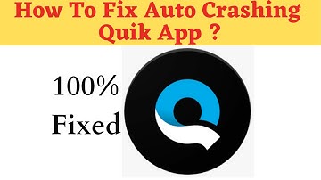 Fix Auto Crashing Quick App/Keeps Stopping App Error in Android Phone|Apps stopped on Android & IOS