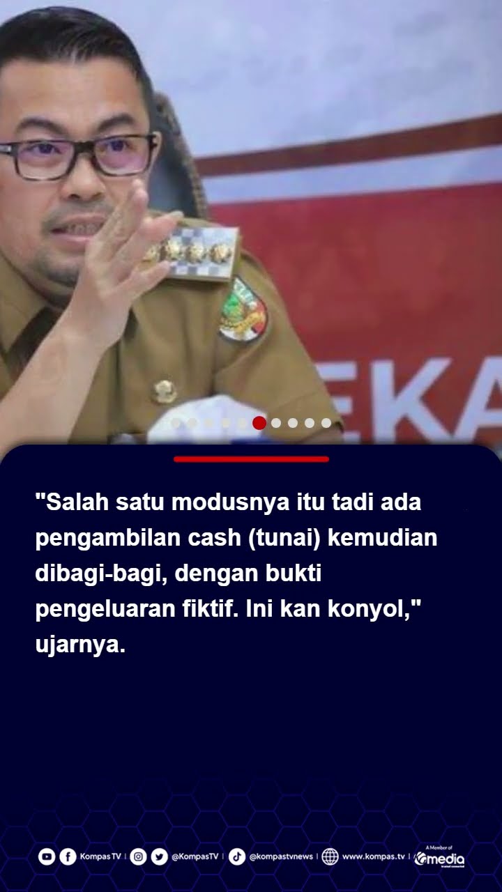 Terjaring OTT KPK, Begini Modus Pj Wali Kota Pekanbaru Risnandar Mahiwa Diduga Korupsi #kpk