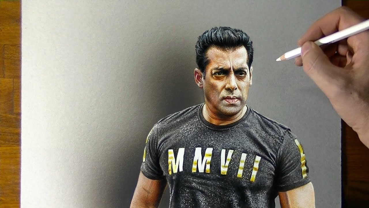 Drawing Salman Khan, throwback and SRK