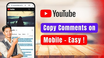 How To Copy YouTube Comments on Mobile !