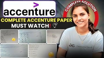 Accenture Exam Questions | Accenture Previous Year Complete Paper #accenture_cognitive_assessment