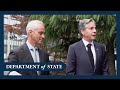 Secretary Blinken remarks to the press on the Shift to Green Energy