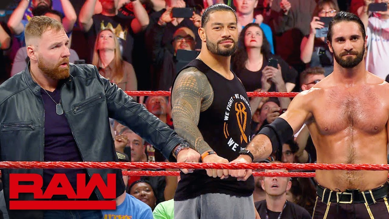 The Shield Say Goodbye To Dean Ambrose After Raw Goes Off The Air: Raw Exclusive, April 8, 2019