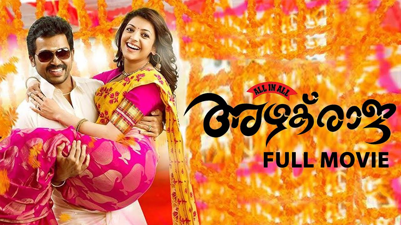 All in All Azhagu Raja 4K Full Movie  Karthi Kajal Aggarwal Radhika Apte Santhanam