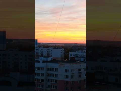 ПРОВОЖАЮ СОЛНЫШКО🌞✨Красивый осенний закат 🌆 ВЕЧЕРНЕЕ НЕБО 🌠 восточная музыка