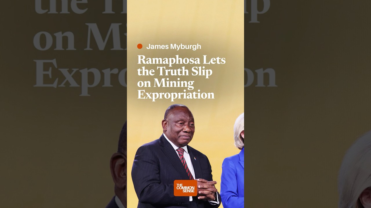 Ramaphosa Lets the Truth Slip on Mining Expropriation