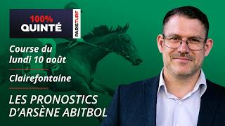 Pronostics Quinté Pmu - 100% Quinté Du Lundi 10 Août À Clairefontaine