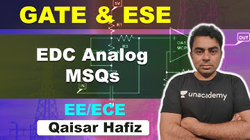 EDC Analog MSQs | EE | GATE 2021 | Qaisar Hafiz