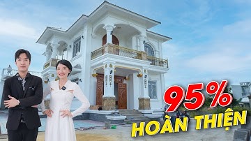 SIÊU PHẨM 2 tầng tân cổ do MAXHOME thi công TRỌN GÓI tại Long An mà ai cũng KHEN ĐẸP