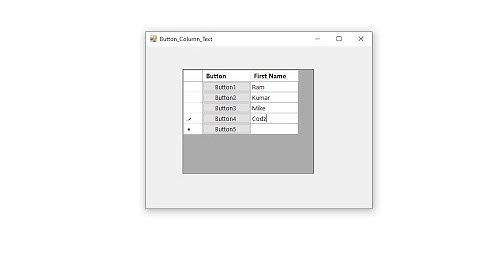 How to Change the Button Column Text for each row in datagridview - VB.net
