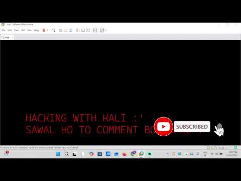 Kali Linux Live Demo 2025 Full Tools Showcase Ethical Hacking Basics Real Time Walkthrough