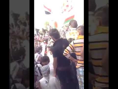 استعراض قبيلة العبوده في الشطرة أمام قصر الزعيم خيون ال عبيد