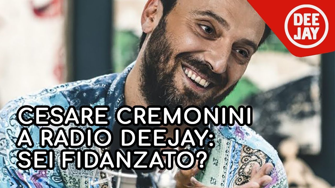 Cesare Cremonini ospite a Radio Deejay