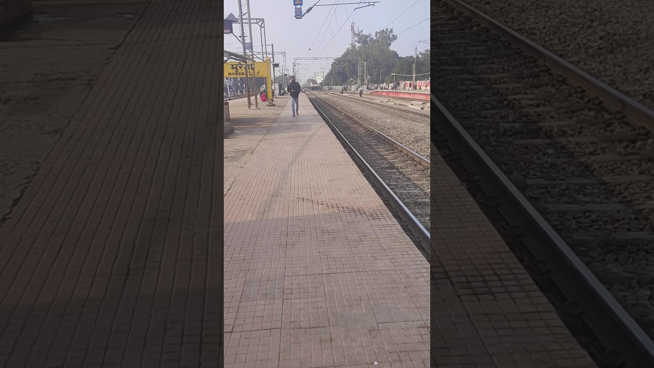 Morena Railway station accident happen on 2 January 2020