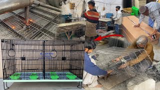 Making a Beautiful Bird Cage in the factory by Diy Craft Pk 145,585 views 1 year ago 8 minutes, 44 seconds