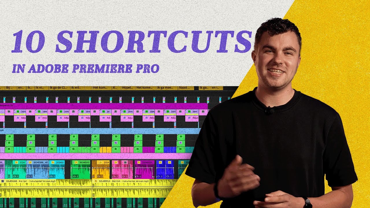 10 SHORTCUTS IN PREMIERE PRO - YouTube
