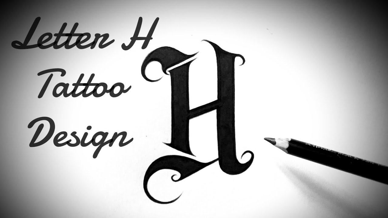 Letter H Tattoo  Tattoos for daughters Petite tattoos H tattoo