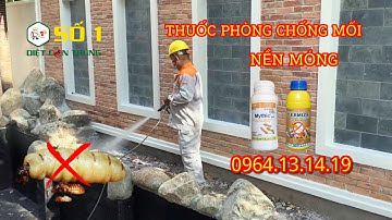 THUỐC PHÒNG CHỐNG MỐI NỀN MÓNG TERMIZE 200SC, MYTHIC 240SC
