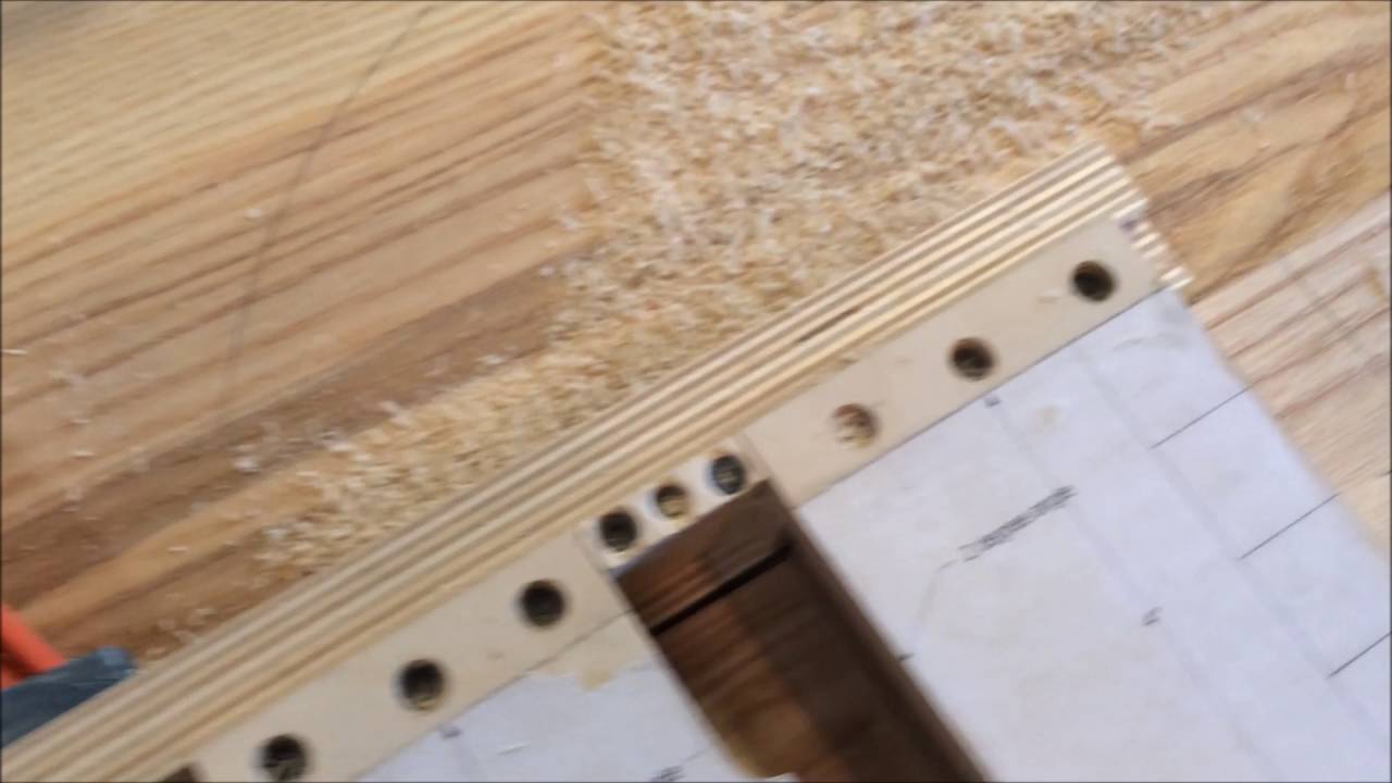 Bench Dog Holes With Router