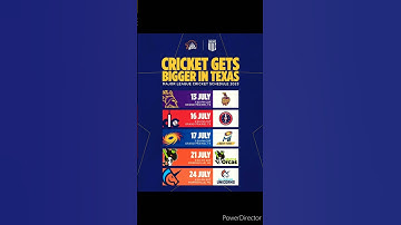 TEXAS SUPER KINGS MATCHES SCHEDULE 🔥🔥.. MLC LEAGUE USA..