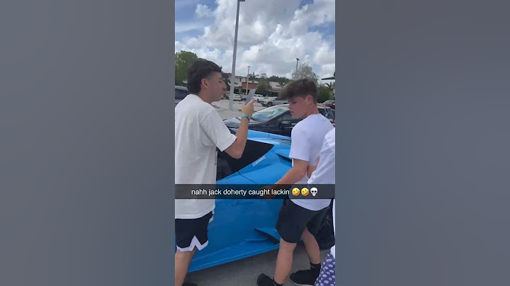Jack Doherty got pressed in public 😳