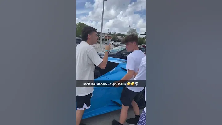 Jack Doherty got pressed in public 😳