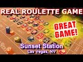 I LOVE ROULETTE Live Roulette Game 33 Sunset Station Las Vegas NV Inside The Casino 