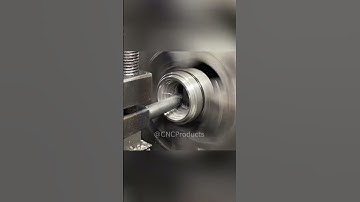 Restoration and boring using CNC of an aluminum power bushing #processing #cnc #cncprocessing