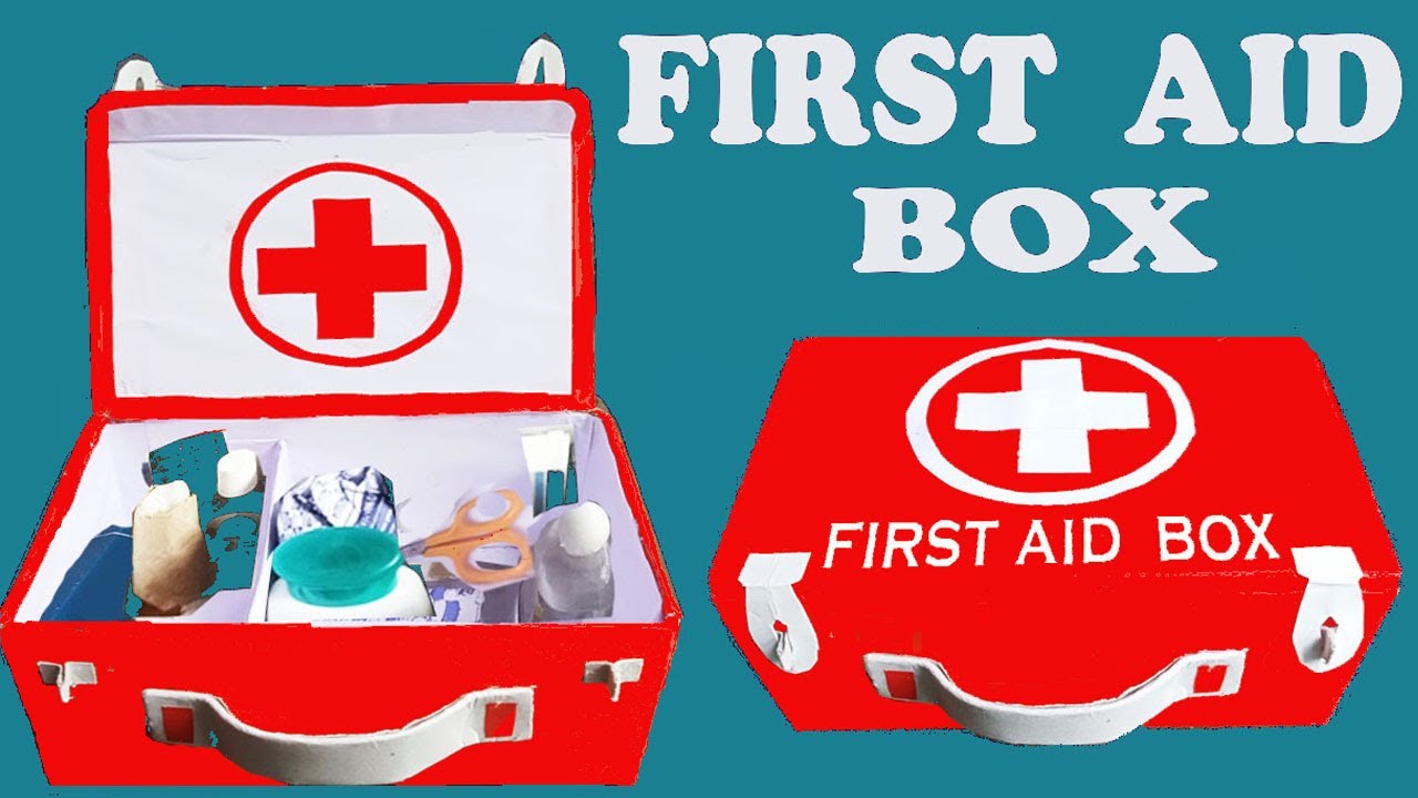 how to make first aid box at home