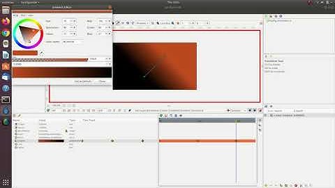 Linear Gradient layer export to Lottie format in Synfig
