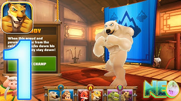 Smash Champs: Gameplay Walkthrough Part 1 - Jag The Tiger (iOS, Android)