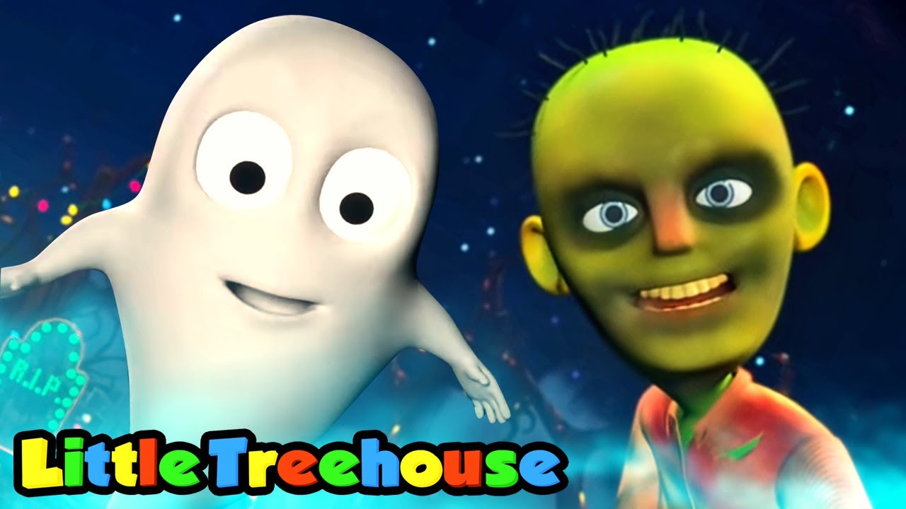 Halo nya halloween | Lagu anak anak | Kartun untuk anak | Little Treehouse Indonesia | Bayi sajak