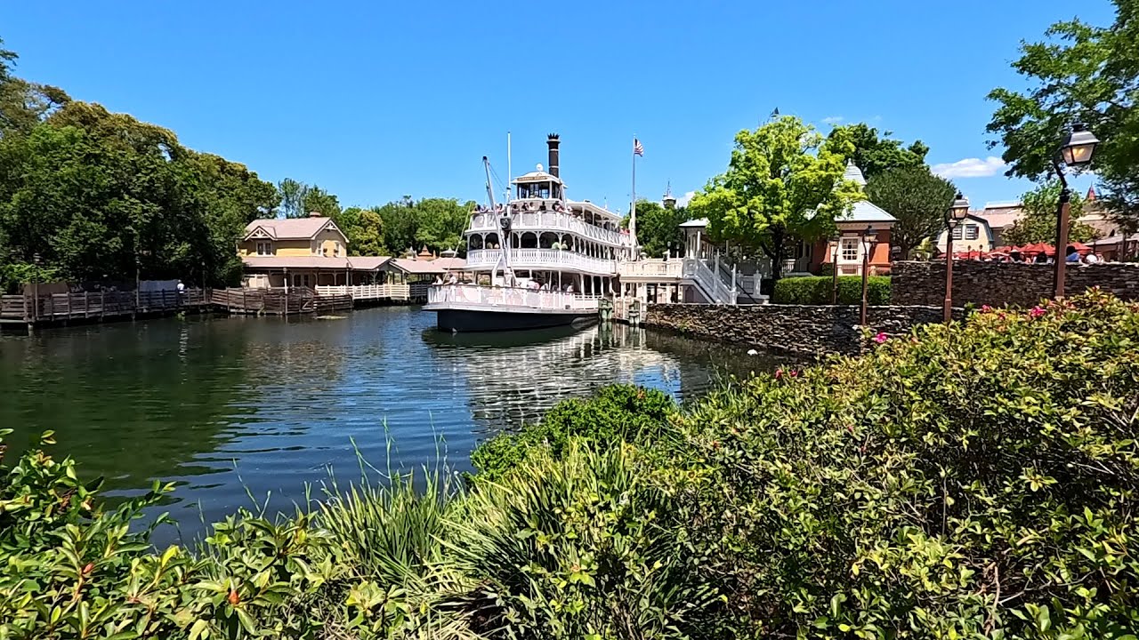 Magic Kingdom Orlando Frontierland  and Liberty Square Walkthrough 2025