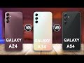 Samsung Galaxy A24 Vs Samsung Galaxy A34 Vs Samsung Galaxy A54