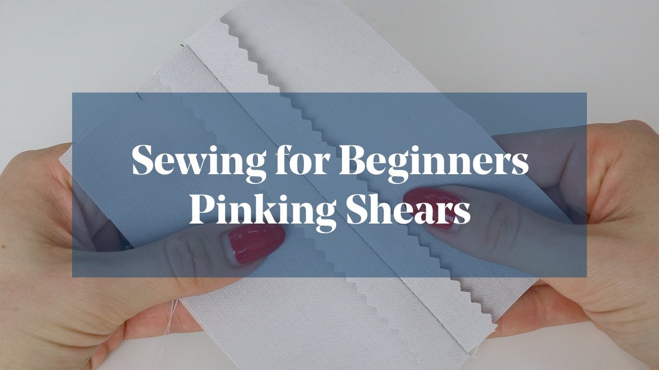 Pinking Shears for Fabric Cutting and Finishing Edges – MadamSew