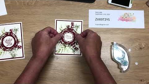 Joy to the World; A Christmas Card Using Forever Fern