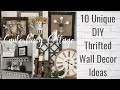 10 Unique DIY Thrifted Wall Decor Ideas