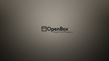 HOWTO: arch linux openbox setup
