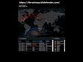 Bitdefender Threat Map 🌐