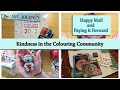 Kindness in the colouring community  happy mail and paying it forward