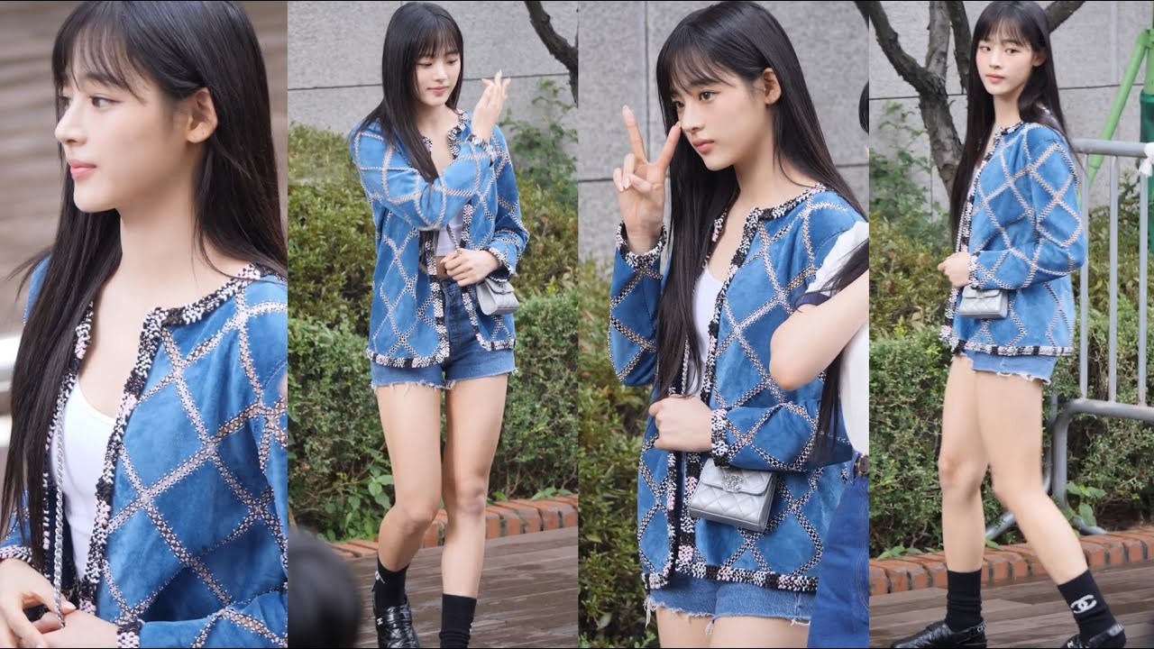 민지 뉴진스 (NewJeans)  MINJI Cam (뮤직뱅크 출근길) 230825